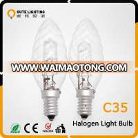 High Quality Candle E14 E27 B22 18W 28W Halogen Bulb saving 30% energey