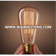 240V 220V Voltage 40w 60w ST64 antique edison bulb for sale