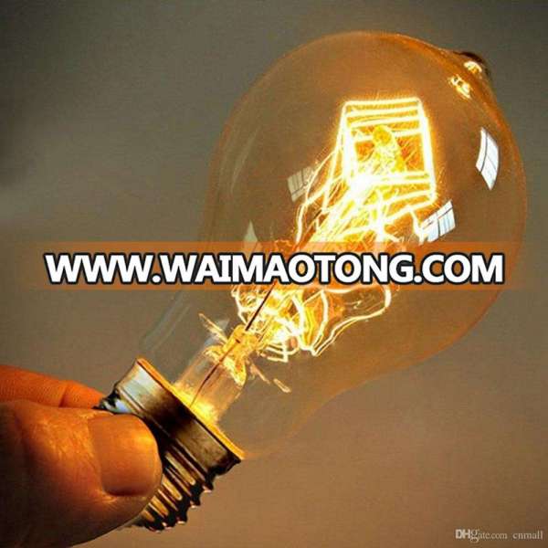 Glass A19 60W 220V Antique Edison Light Bulb